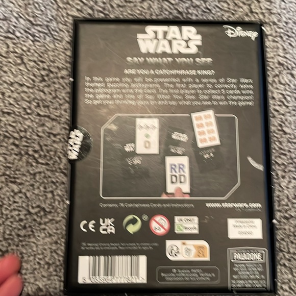 Star Wars Say What You See Card Game - Picture 7 of 7